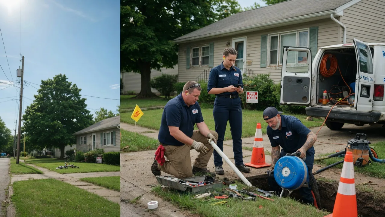 Sewer Line Repair in Portersville, PA near me
